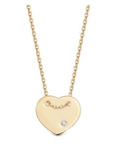  Złoto z diamentami naszyjnik CU15686