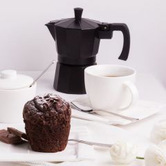 Kawiarka ciśnieniowa Domotti Negra czarna 300 ml