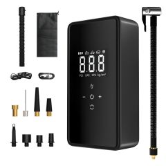 Extralink, Kompresor samochodowy, 6000 mAh, 12V 230V, 8 końcówek, 60W, powerbank