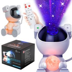 Projektor gwiazd z księżycem, lampka nocna, rzutnik, świecący księżyc, Extralink Home