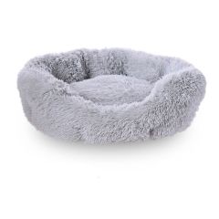 Legowisko dla zwierząt z antypoślizgowym spodem,  jasnoszare