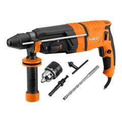 MŁOTOWIERTARKA SDS+ NEO TOOLS 900W, 3.5J WALIZKA