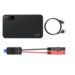 Rozrusznik do samochodu Car Jump Starter Baseus Super Energy Pro+ 12V, Powerbank 12000mAh, 1200A Czarny