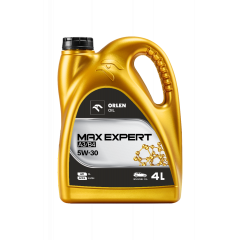 Olej silnikowy syntetyczny ORLEN OIL Max Expert A3/B4 5W-30 4L