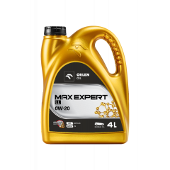 Olej silnikowy syntetyczny ORLEN OIL Max Expert LL 0W-20 4L