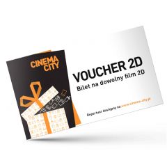 Cinema City voucher Bilet 2D