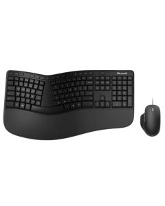  Zestaw Microsoft Klawiatura + Mysz Ergonomic Desktop Black RJU-00013