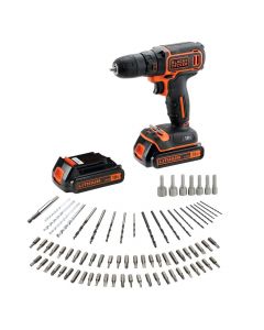  Wiertarko-wkrętarka BLACK&DECKER 18V + akcesoria + walizka