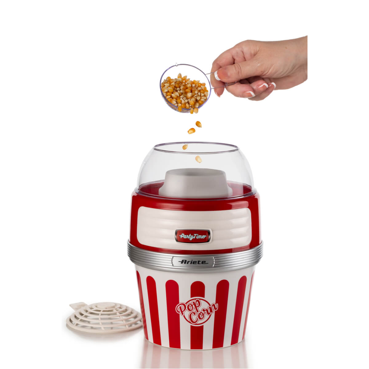Maszynka do popcornu Ariete Partytime Popcorn Popper XL 2957/00