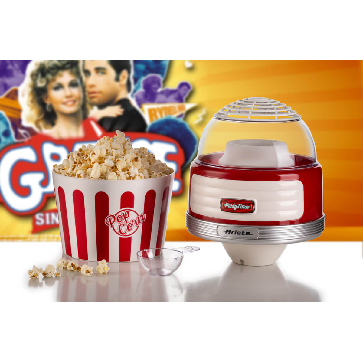 Maszynka do popcornu Ariete Partytime Popcorn Popper XL 2957/00