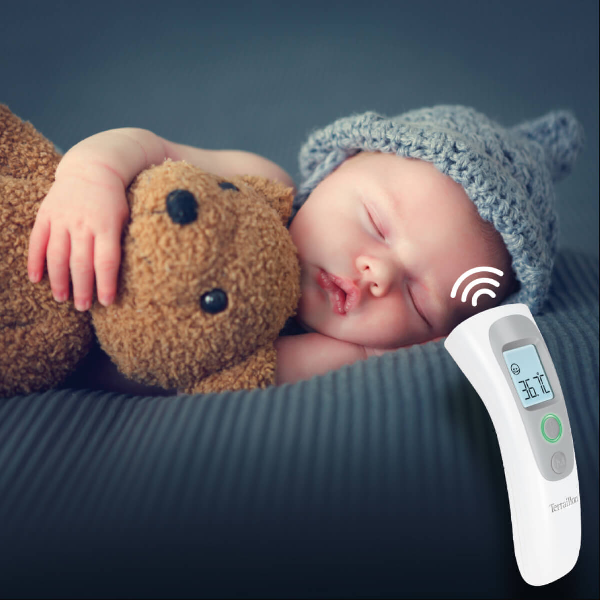 Termometr bezdotykowy Terraillon Thermo distance 13955