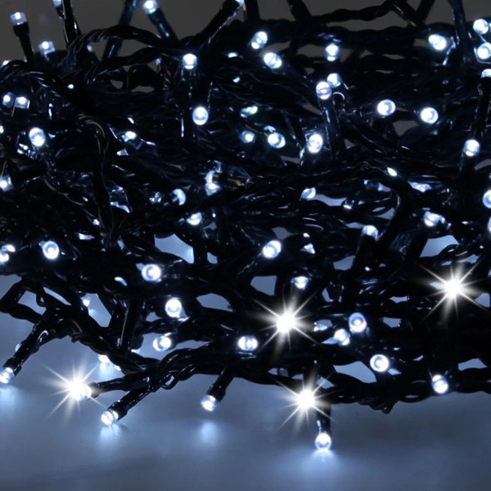 Lampki LED Extralink 500L, 3+25 m, wewn/zewn, zimny biały