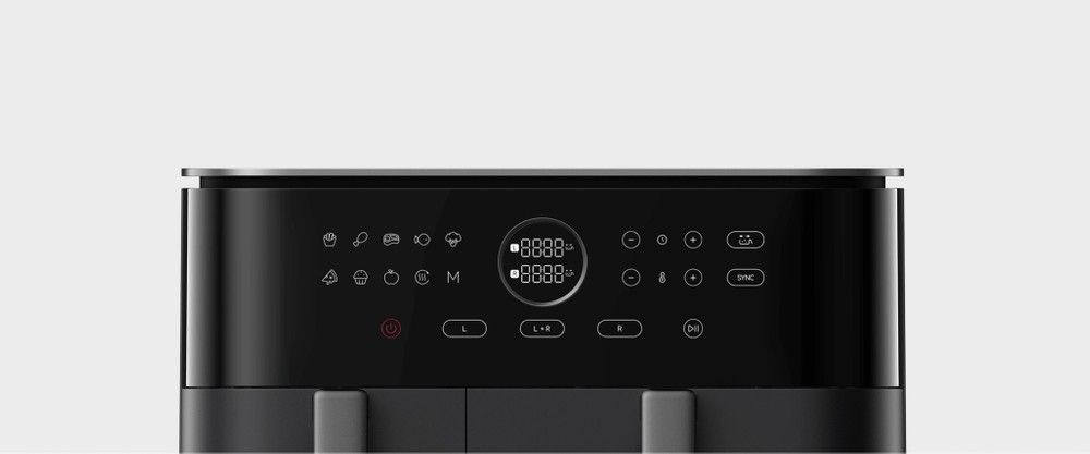 Frytkownica Xiaomi Dual Zone Air Fryer, 10L, 2700W, czarna