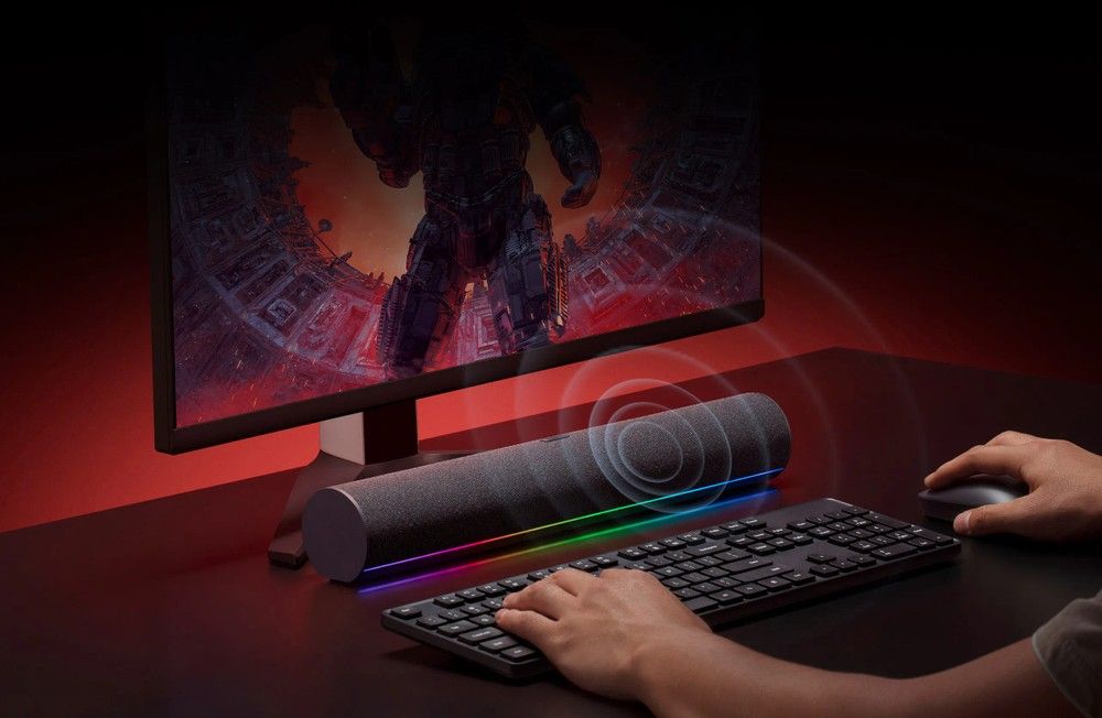 Głośnik komputerowy Xiaomi Desktop Speaker soundbar, USB-C, USB-A, AUX, Bluetooth 5.3