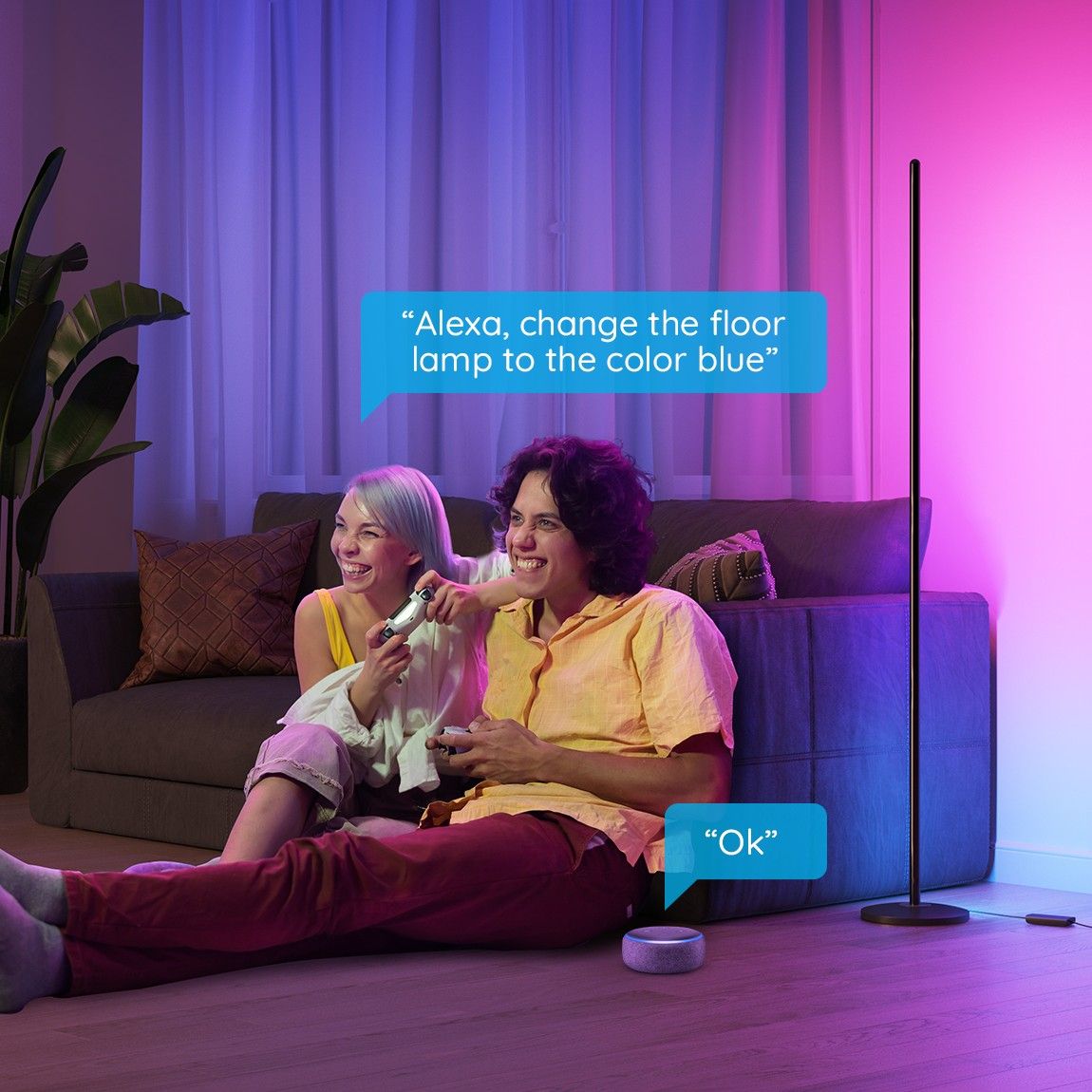 Lampa podłogowa LED Govee H6076 RGBICW