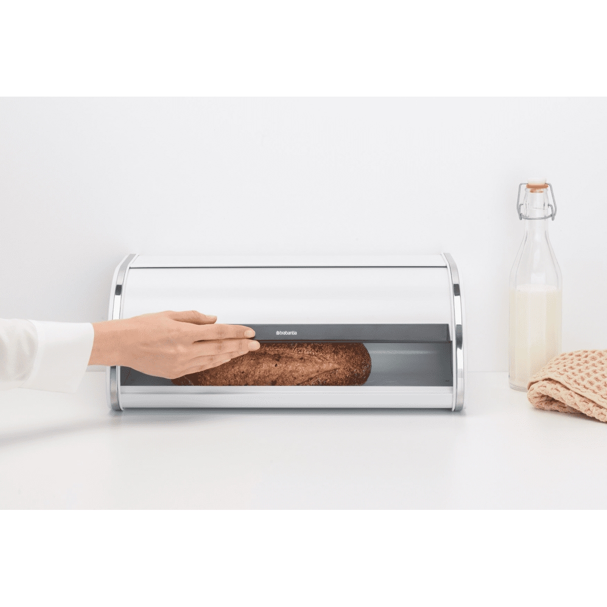 Chlebak wypukły biały BRABANTIA