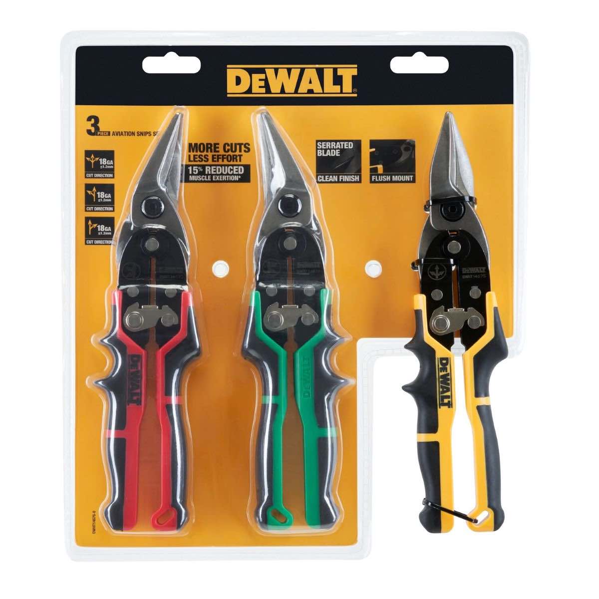 Nożyce DEWALT® Ergo KOMPLET
