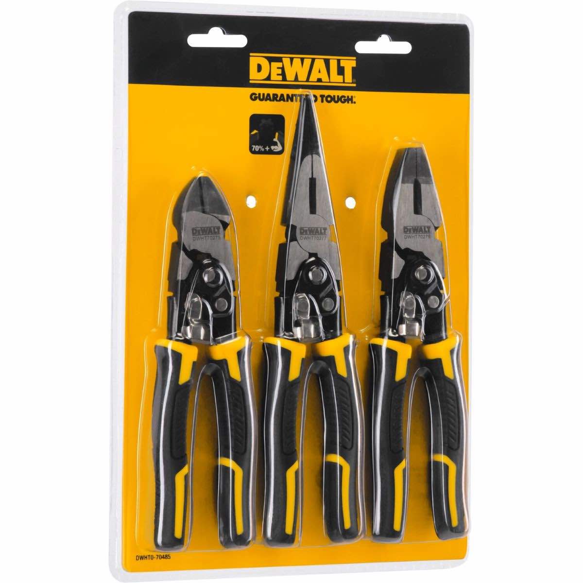 3-elementowy zestaw szczypiec uniwersalnych DEWALT®