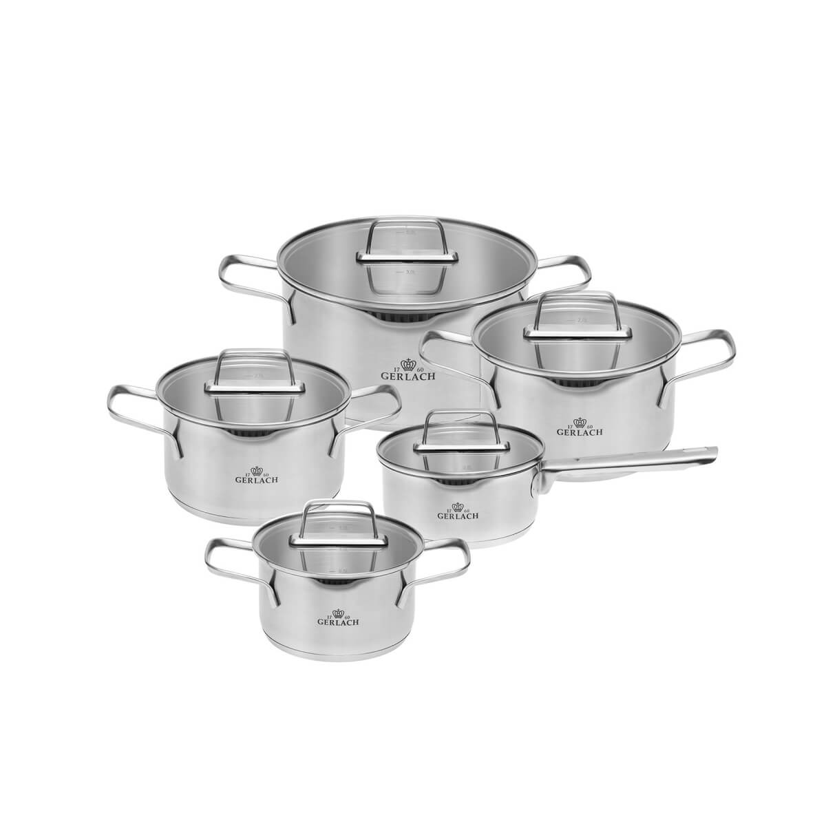 Komplet garnków 10el. Gerlach Ambiente