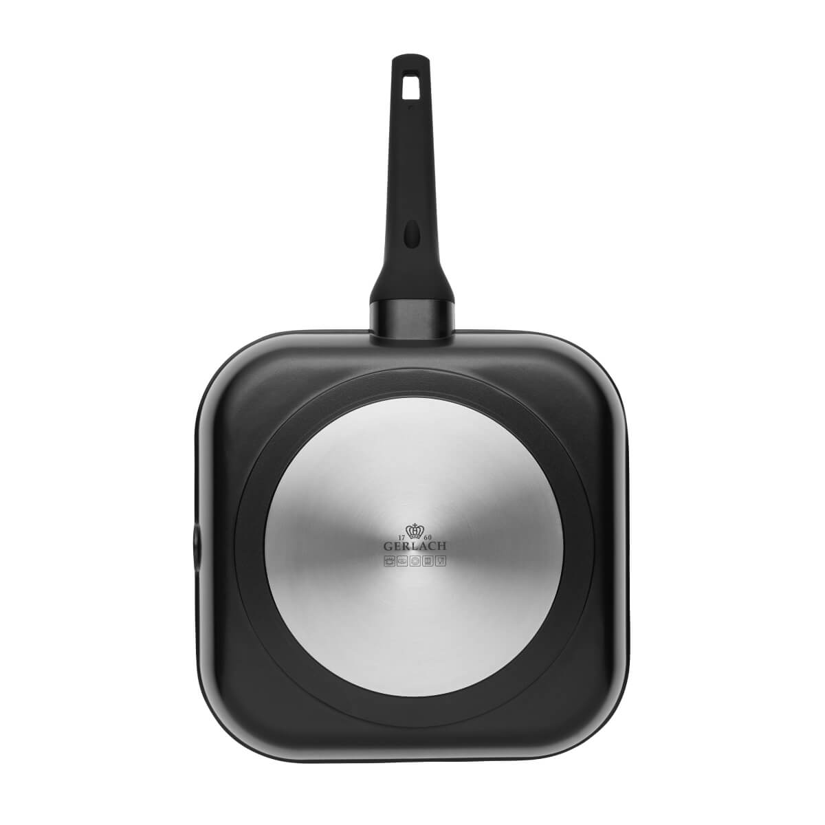 Patelnia aluminiowa grillowa Gerlach Monolit ILAG XERA DUR 2 28cm
