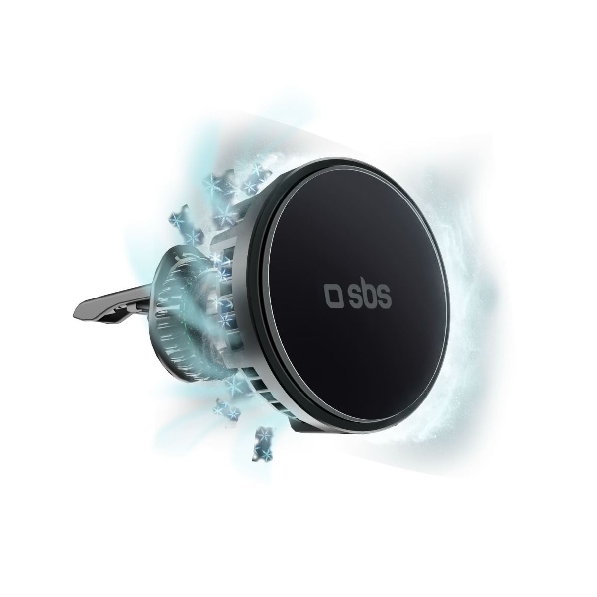 Uchwyt samochodowy SBS, Frozen Mag, 15W z chłodzeniem na kratkę